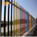 High security second hand galvanized steel palisade fence